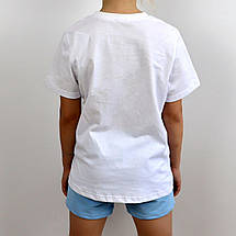 1741-41блак Шорти для дівчаток блакитні тм Авекс ромір 122 см, фото 4