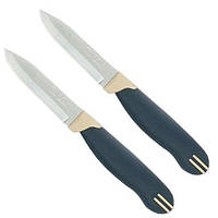 Набор ножей для овощей Tramontina Multicolor 7.6 см, 2 шт (23511/213)