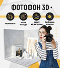 Пластиковий кутовий 3d фотофон, PolyPlast 40x40x40см - №61031, фото 3