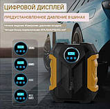 Насос компресор Портативний 12 В DC, Цифровий шинонасос 150 PSI, Компресор для коліс, фото 3