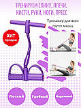 Тренажер-еспандер багатофункціональний для фітнесу "Trifle-store", Тренажер для преса, Домашній тренажер, фото 10