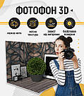 Пластиковий кутовий 3d фотофон, PolyPlast 40x40x40см - №61034, фото 3