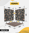 Пластиковий кутовий 3d фотофон, PolyPlast 40x40x40см - №61034, фото 4