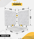 Пластиковий кутовий 3d фотофон, PolyPlast 40x40x40см - №61038, фото 4