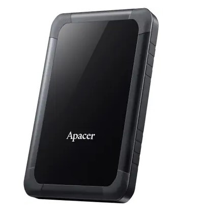 Зовнішній жорсткий диск Apacer AC532 1TB 5400rpm 8MB 2.5" USB 3.1 External (AP1TBAC532B-1) Black, фото 1