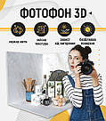 Пластиковий кутовий 3d фотофон, PolyPlast 40x40x40см - №61044, фото 3