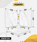 Пластиковий кутовий 3d фотофон, PolyPlast 40x40x40см - №61044, фото 4