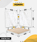 Пластиковий кутовий 3d фотофон, PolyPlast 40x40x40см - №61047, фото 4