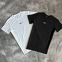 Чоловічий набір 2 футболки Nike (чорна та білі) Висока якість. S-XXL