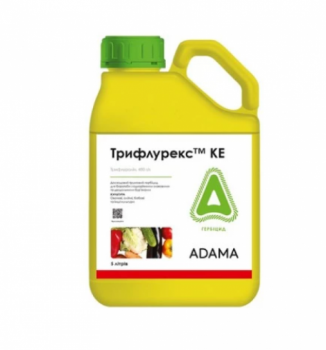 Грунтовий гербіцид Трифлурекс 5л (Трифлан) АДАМА Гербіцид для соняшнику, сої, кавуна, ріпаку, баштану