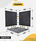 Пластиковий кутовий 3d фотофон, PolyPlast 40x40x40см - №61012, фото 4