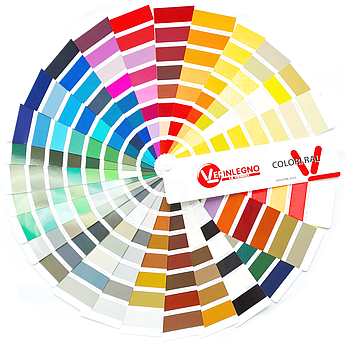 Каталог кольорів (віял) оригінальний RAL K7 Verinlegno (213 кольорів)