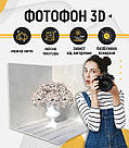 Пластиковий кутовий 3d фотофон, PolyPlast 40x40x40см - №61018, фото 3