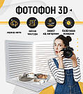 Пластиковий кутовий 3d фотофон, PolyPlast 40x40x40см - №61021, фото 3