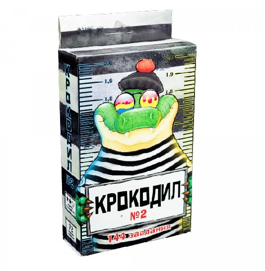 Настільна гра укр Крокодил у коробці 8,4-13-3 см