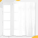 Пластиковий кутовий 3d фотофон, PolyPlast 40x40x40см - №61028, фото 6