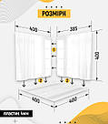 Пластиковий кутовий 3d фотофон, PolyPlast 40x40x40см - №61028, фото 4