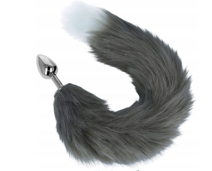 Анальна пробка KITA STEEL FOX TAIL