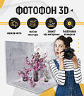 Пластиковий кутовий 3d фотофон, PolyPlast 40x40x40см - №61005, фото 3