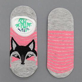 Шкарпетки (сліди) "Лисеня" для дівчинки. 27-30