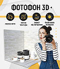 Пластиковий кутовий 3d фотофон, PolyPlast 40x40x40см - №61006, фото 3