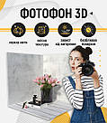 Пластиковий кутовий 3d фотофон, PolyPlast 40x40x40см - №61009, фото 3