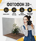 Пластиковий кутовий 3d фотофон, PolyPlast 40x40x40см - №61008, фото 3