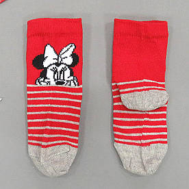 Шкарпетки Minnie Mouse для дівчинки. 21-23
