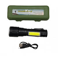 Подствольный фонарик X-Balog BL-645S-XPE+COB, Фонарик police оригинал, Лед NL-274 фонарь ручной (WS)