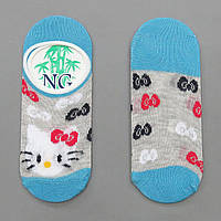 Носки (следы) Hello Kitty для девочки. р.25-27; 27-30 25-27