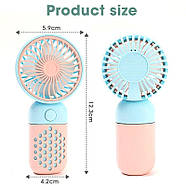 Кишеньковий ручний Usb міні-вентилятор Z8 Портативний USB-зарядний вентилятор у сумку, фото 9