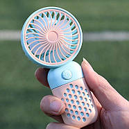 Кишеньковий ручний Usb міні-вентилятор Z8 Портативний USB-зарядний вентилятор у сумку, фото 2