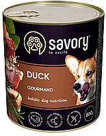 Консервированый корм для собак Savory Dog Gourmand со вкусом утки 800г