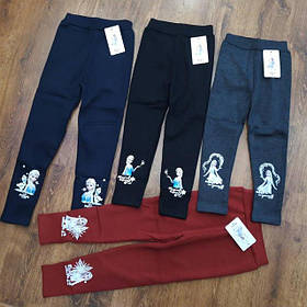 Оптом утеплені дитячі лосини