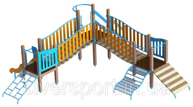 Ігровий комплекс "Хвиля" SiverSport KID7005, фото 1