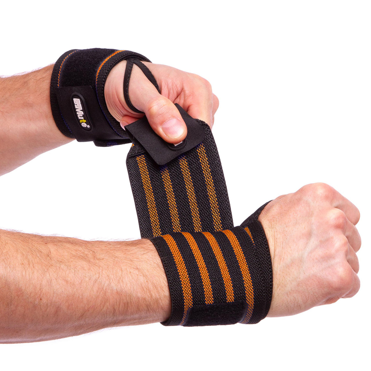 Бинти кистьові для жиму і тяги SP-Sport Strength wrist wraps 2 шт. (TA-311), фото 1