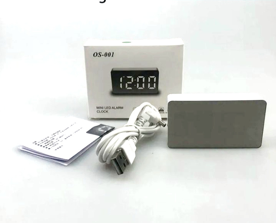 Купить Красивые электронные часы с крупными цифрами. Ночная подсветка ...