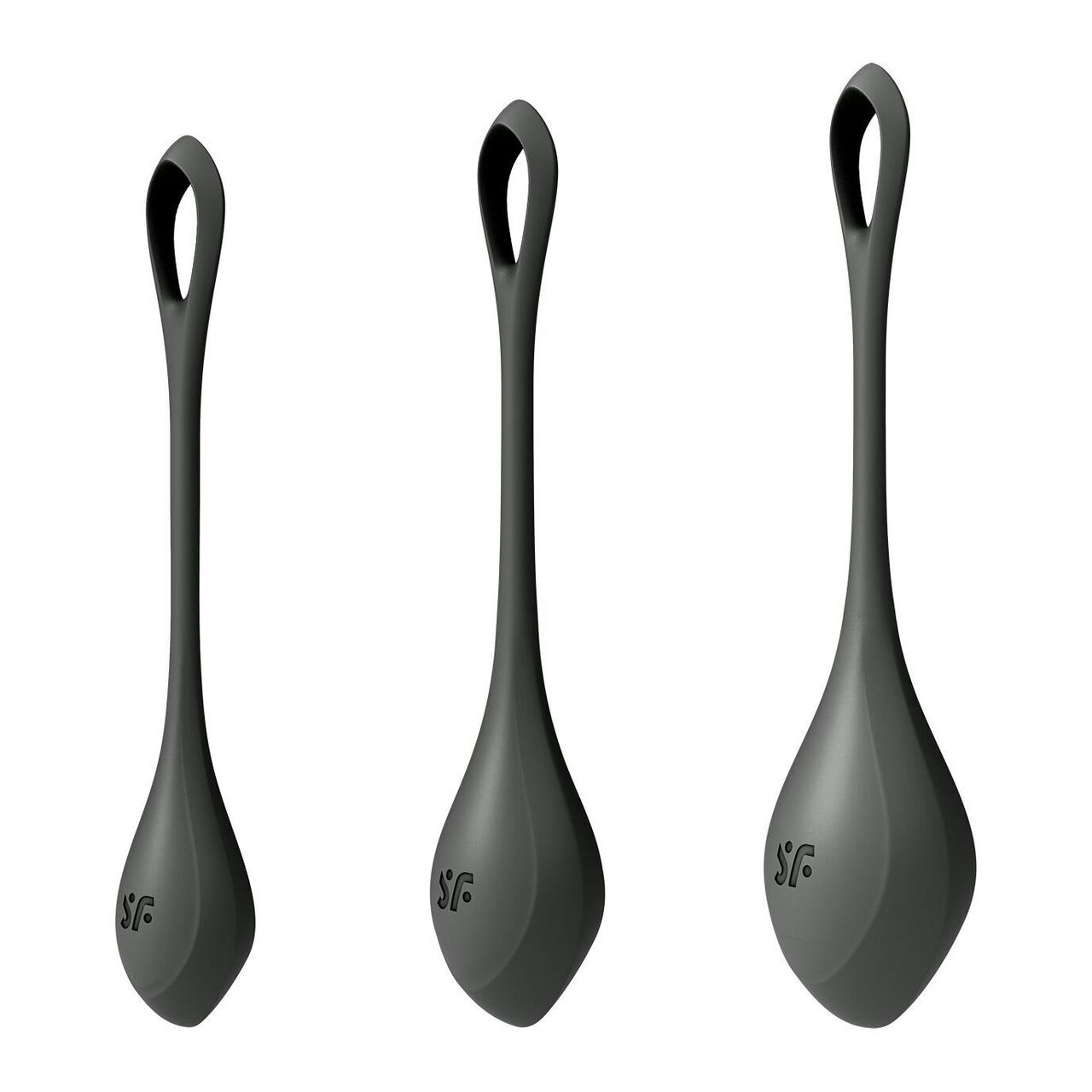 Набір йоні намистин Satisfyer Yoni Power 2 Black (м'ята упаковка) | Puls69
