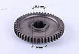 Шестірня Z-49 перехідного редуктора фрези мототрактора, фото 2