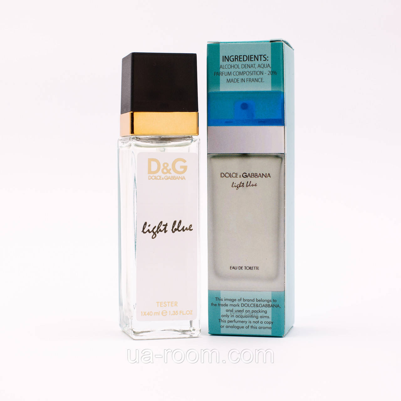 Тестер жіночий Dolce&Gabbana Light Blue, 40 мл