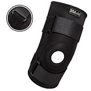 Наколінник спортивний PowerPlay 4104 (1шт) Чорний L\XL, фото 3