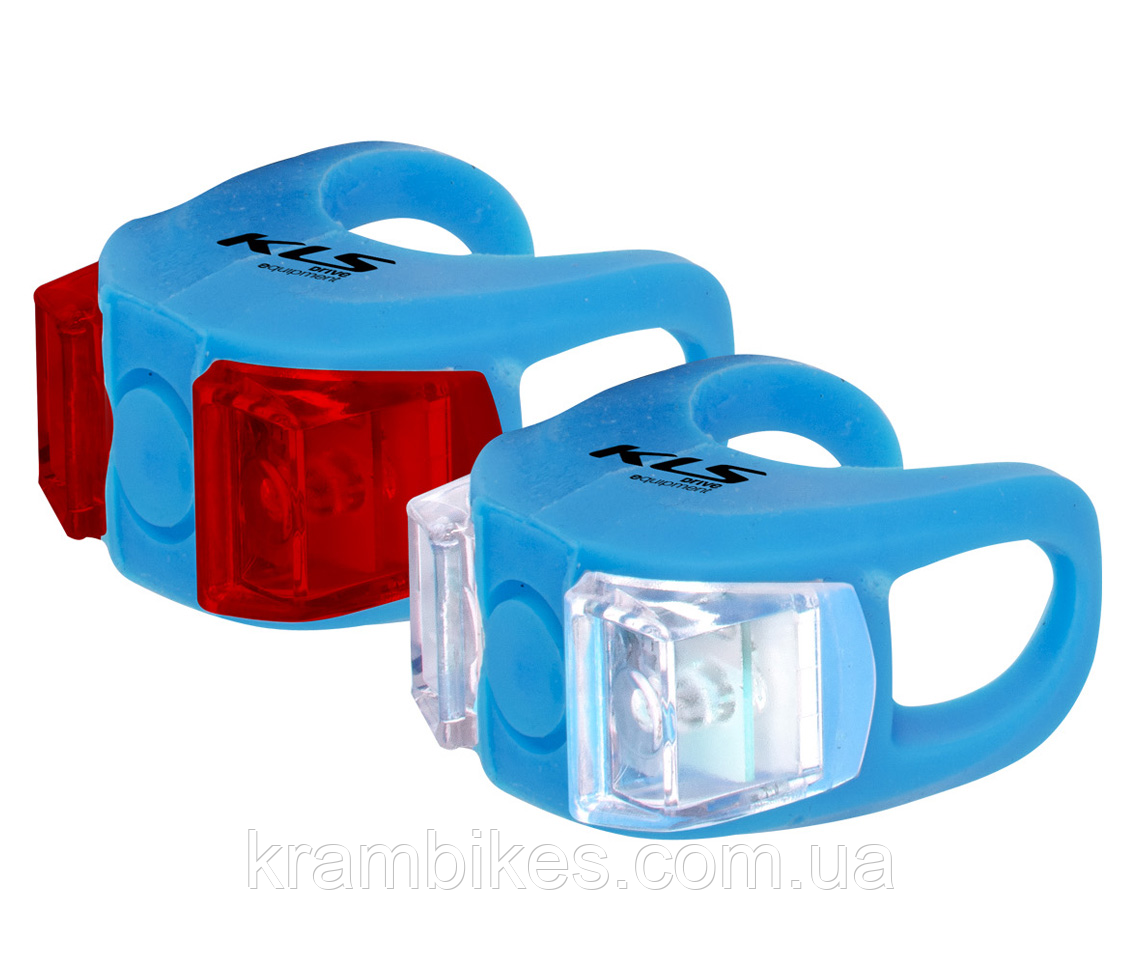 Блимавки комплект KLS Twins Set блакитний