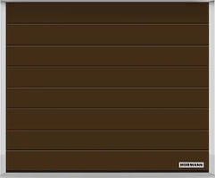 Гаражні секційні ворота Hormann RenoMatic, 2500 x 2125 мм Теракотовий RAL 8028