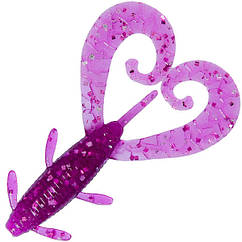 Силікон Reins G-Tail Twin 2" 428 Purple Dynamite (10 шт/уп)