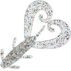 Силікон Reins G-Tail Twin 2" 152 Super Glow All Stars (10 шт/уп)