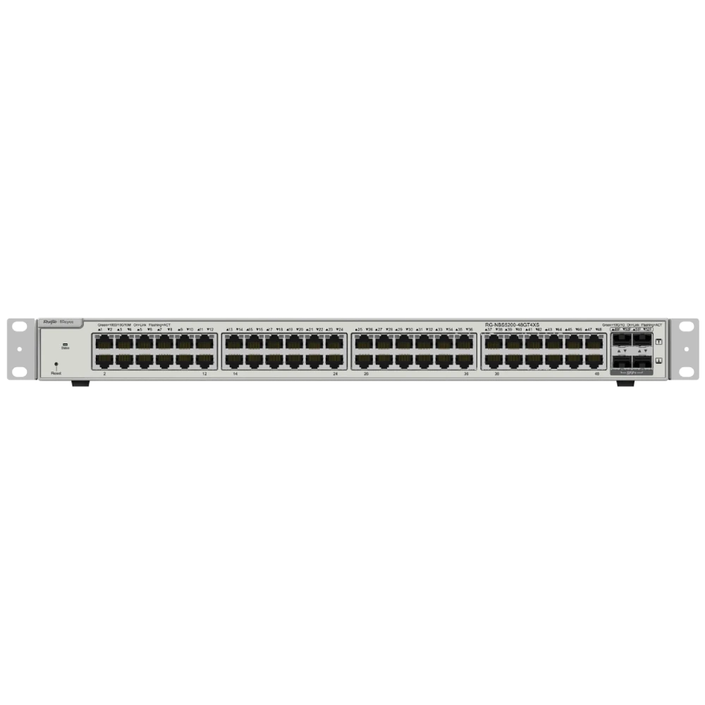 48-портовий гігабітний L2+ керований комутатор Ruijie Ruijie Reyee RGBS5200-48GT4XS