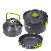 Набор туристической посуды Cooking Set Out of Door DS-308