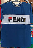 Чоловiчi футболки з написом FENDI, розмiр XXXL, ширина 54см, довжина 74см.