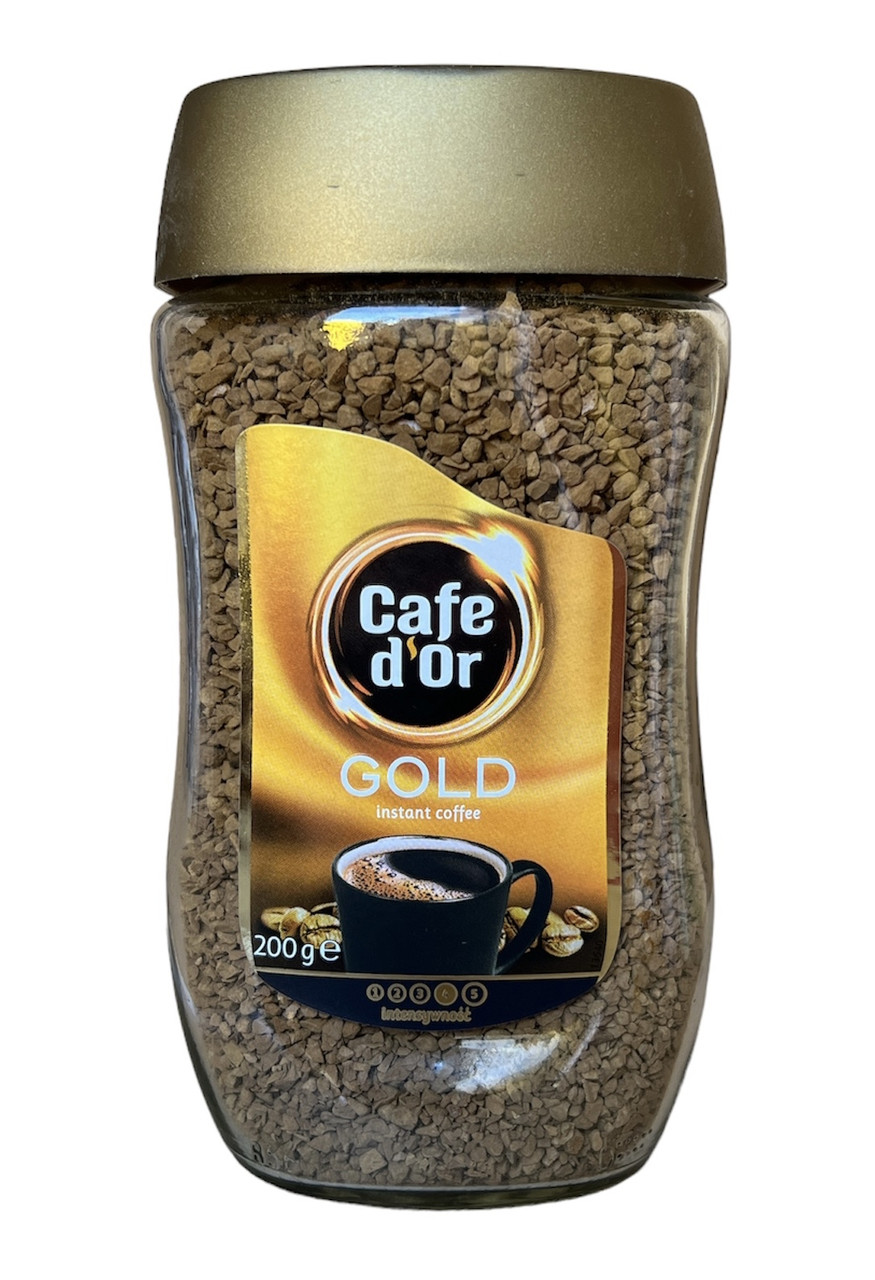 Розчинна сублімована кава Cafe d'Or Gold Export 200г