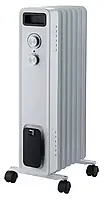 Радиатор масляный Descon DA-J1501 1,5кВт 7 секций бытовой обогреватель электрический W_1458